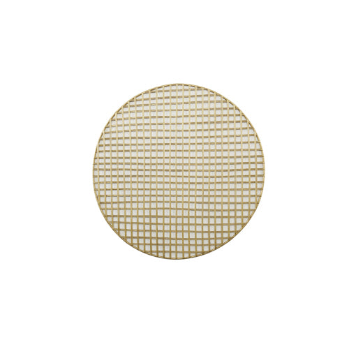 Gold Weave Charger, Set of 4
