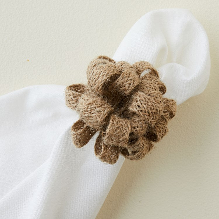 Jute Napkin Ring (Set of 4)