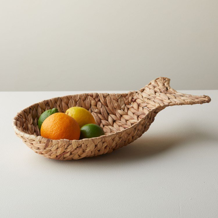 Hyacinth Serving Basket Medium