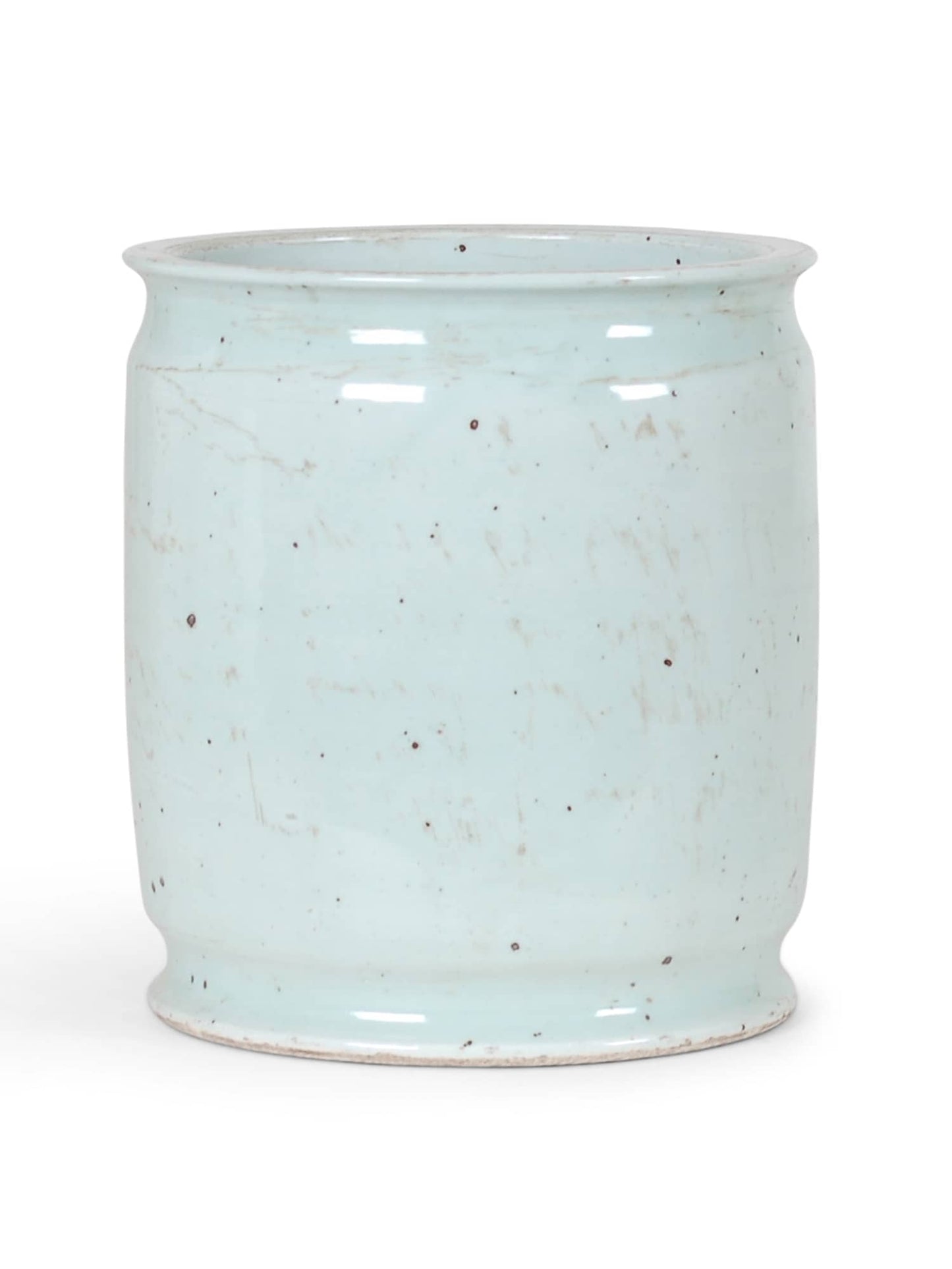 Foot Stomped Celadon Cachepot