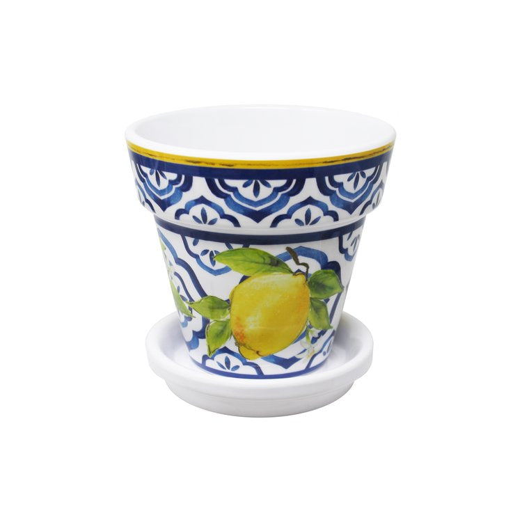 Palermo Flower Pot and Saucer