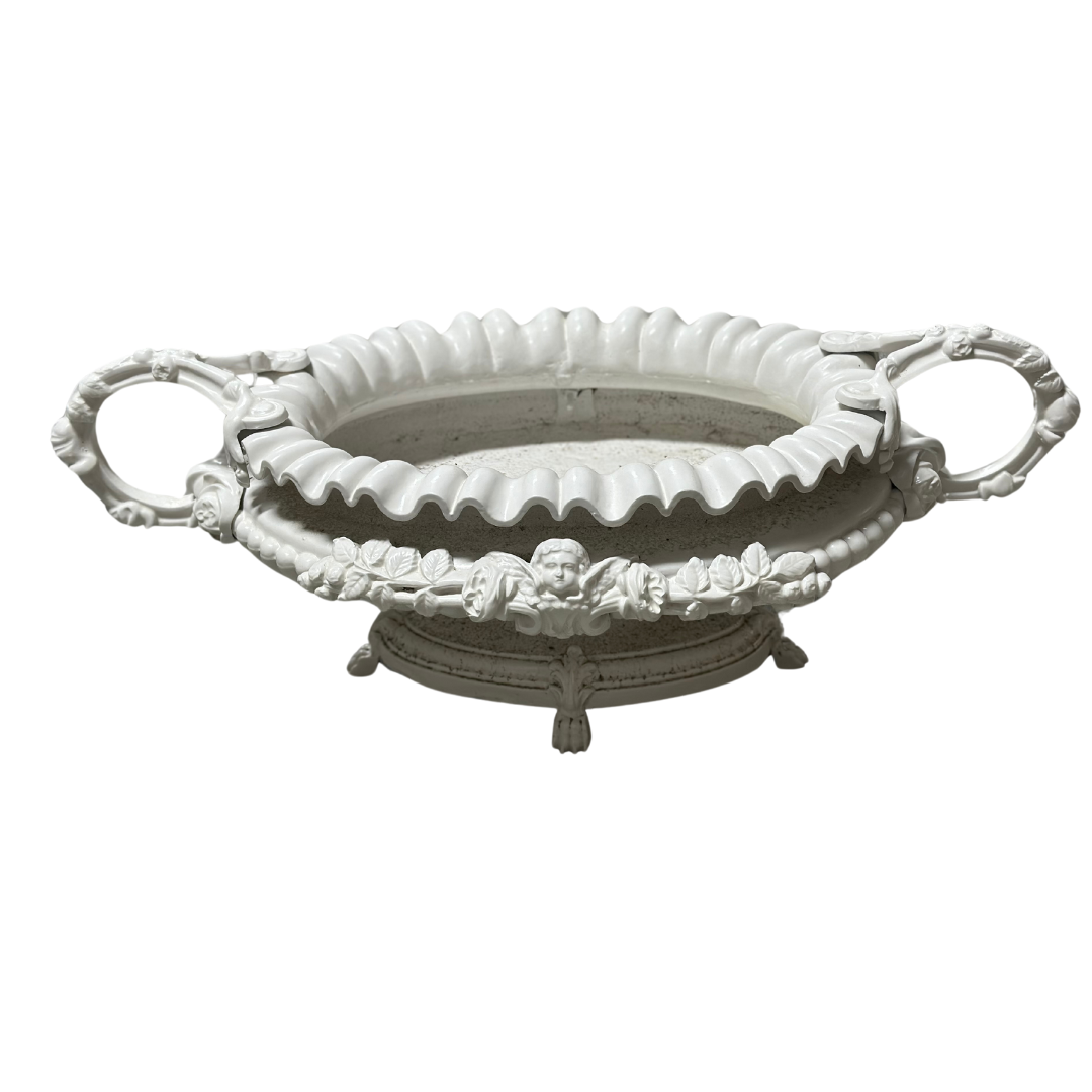 French Cast Iron Garden Urn