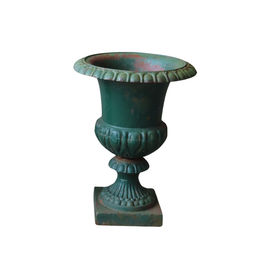 Green Urn, Cast Iron, 20"