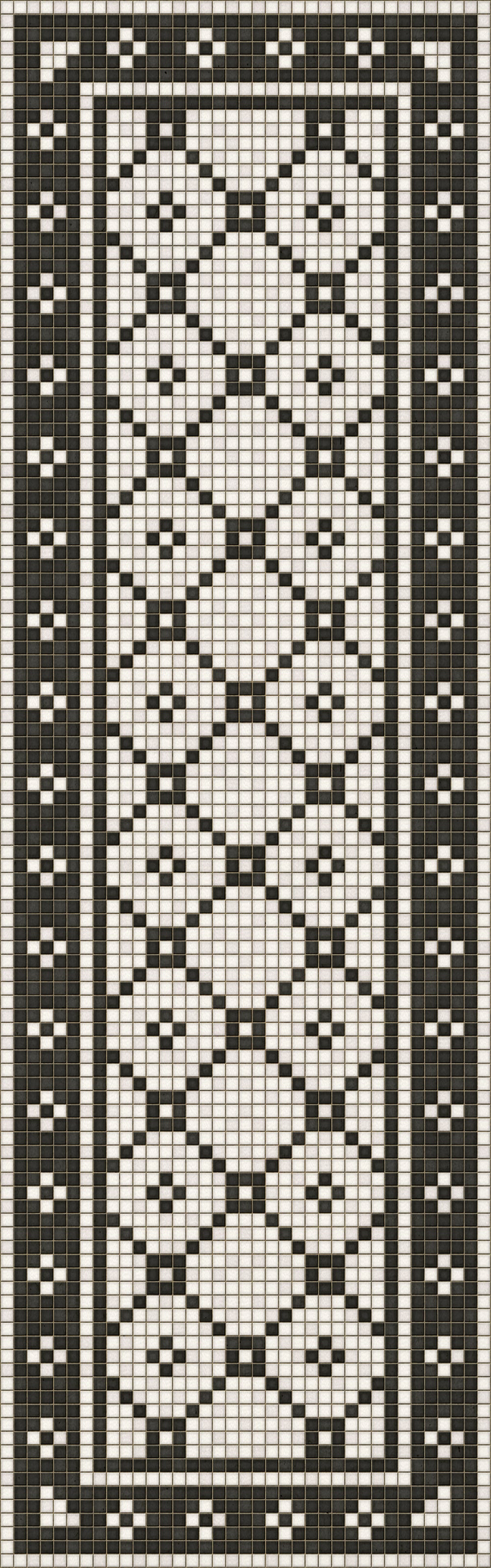 Mosaic Tile Floor Cloth