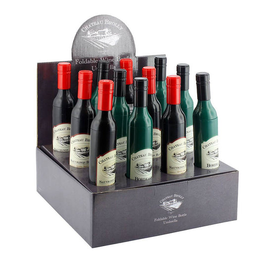 Chateau Brolly Wine Bottle Umbrella