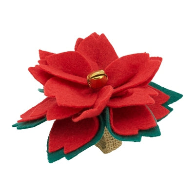 Poinsettia Napkin Rings - set of 4