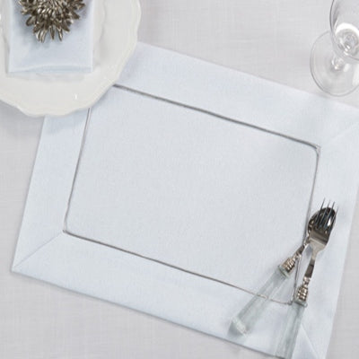 Shimmer Piped Placemats - Set of 4