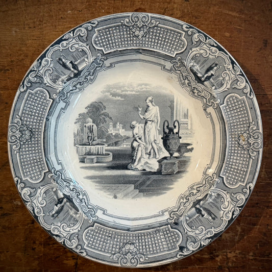 Anthony Shaw Transferware Plate