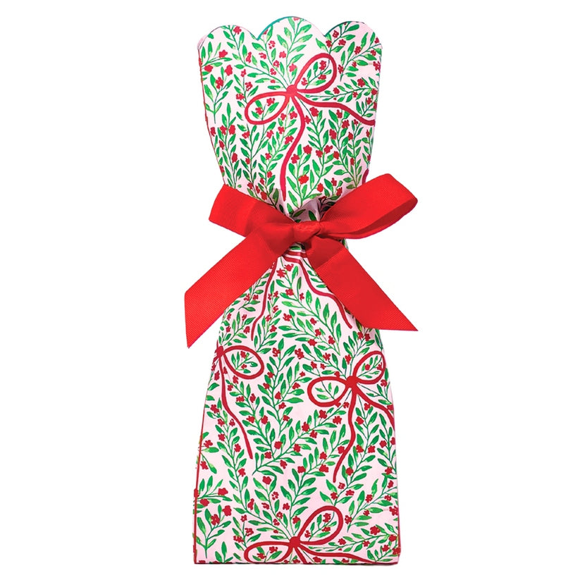 Paper Wine or Gift Bag Kit - Bow Garden