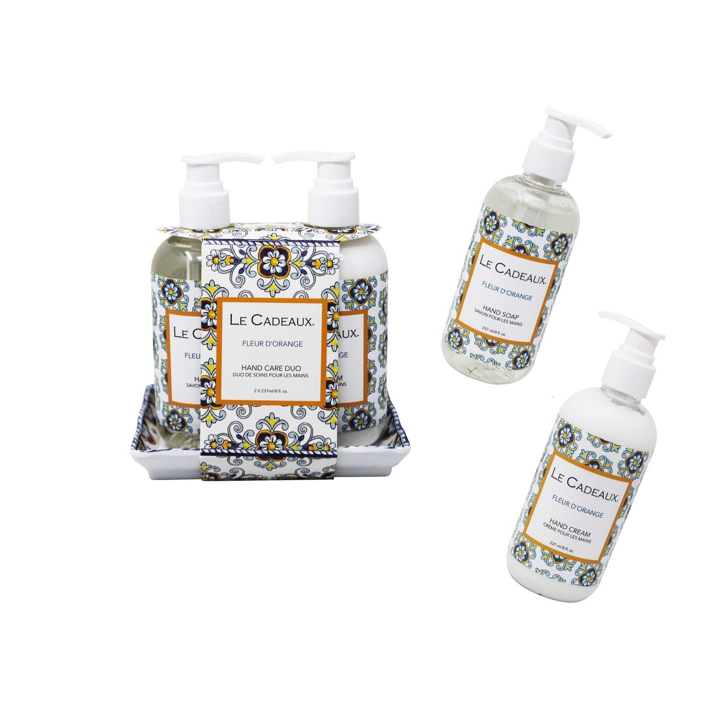 Fleur d'Orange Hand Wash and Hand Cream Gift Set