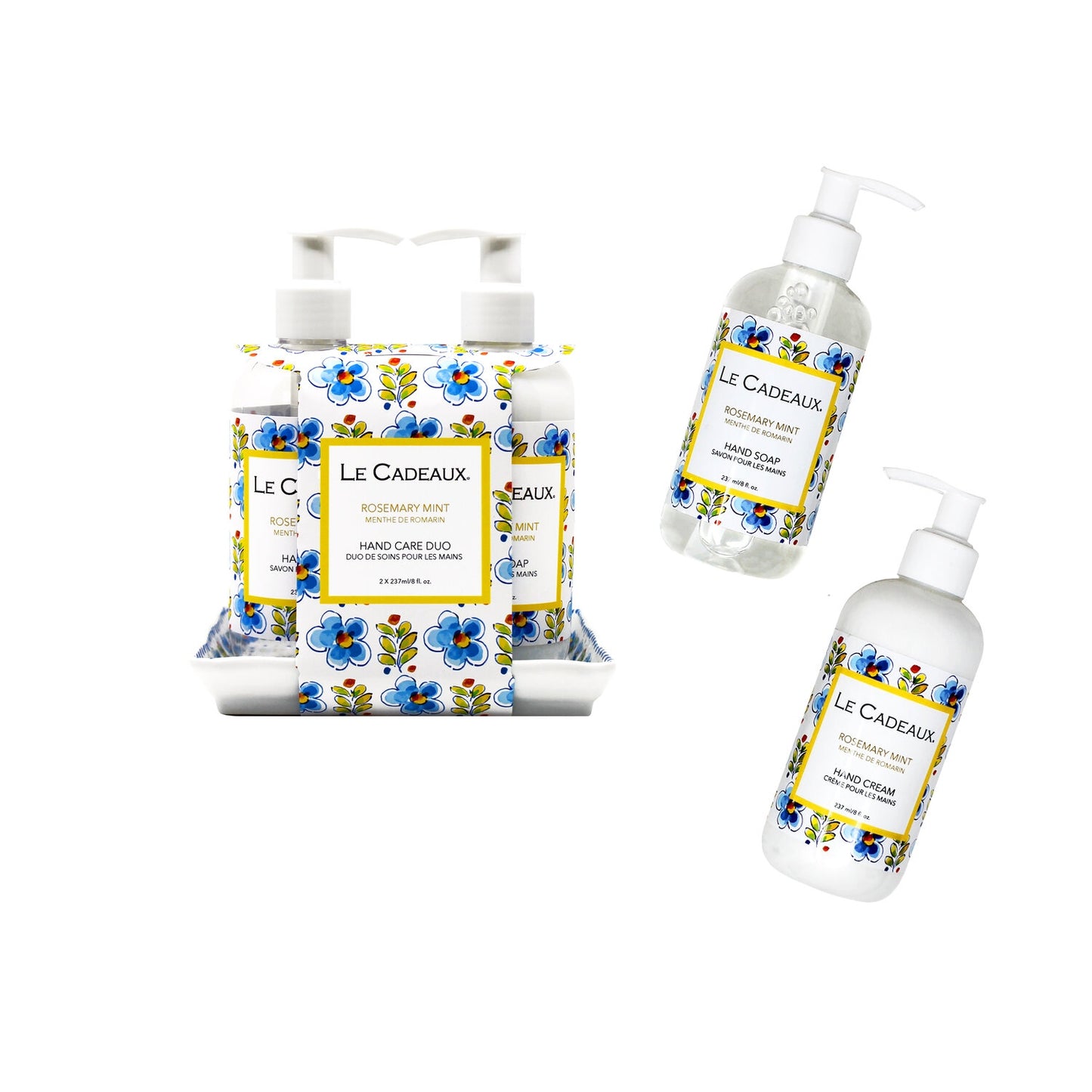 Rosemary Mint Hand Wash and Hand Cream Gift Set