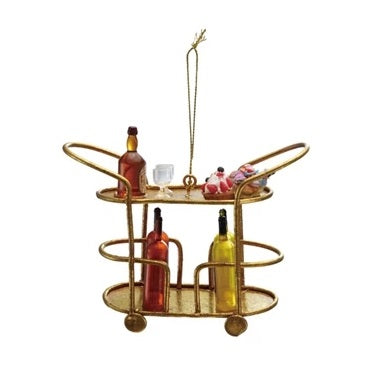 Bar Cart Ornament