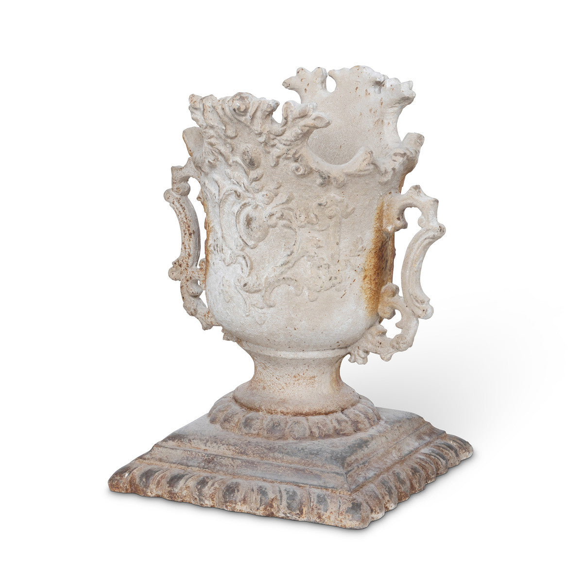 Aged Estate Urn, with decorative embellishment