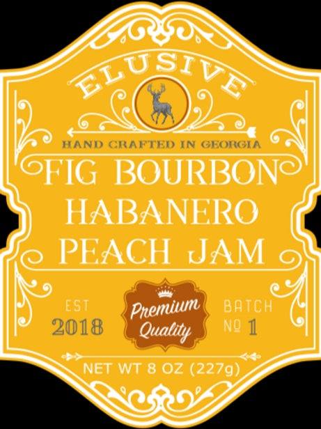 Elusive Jams - Fig Bourbon Habanero Peach