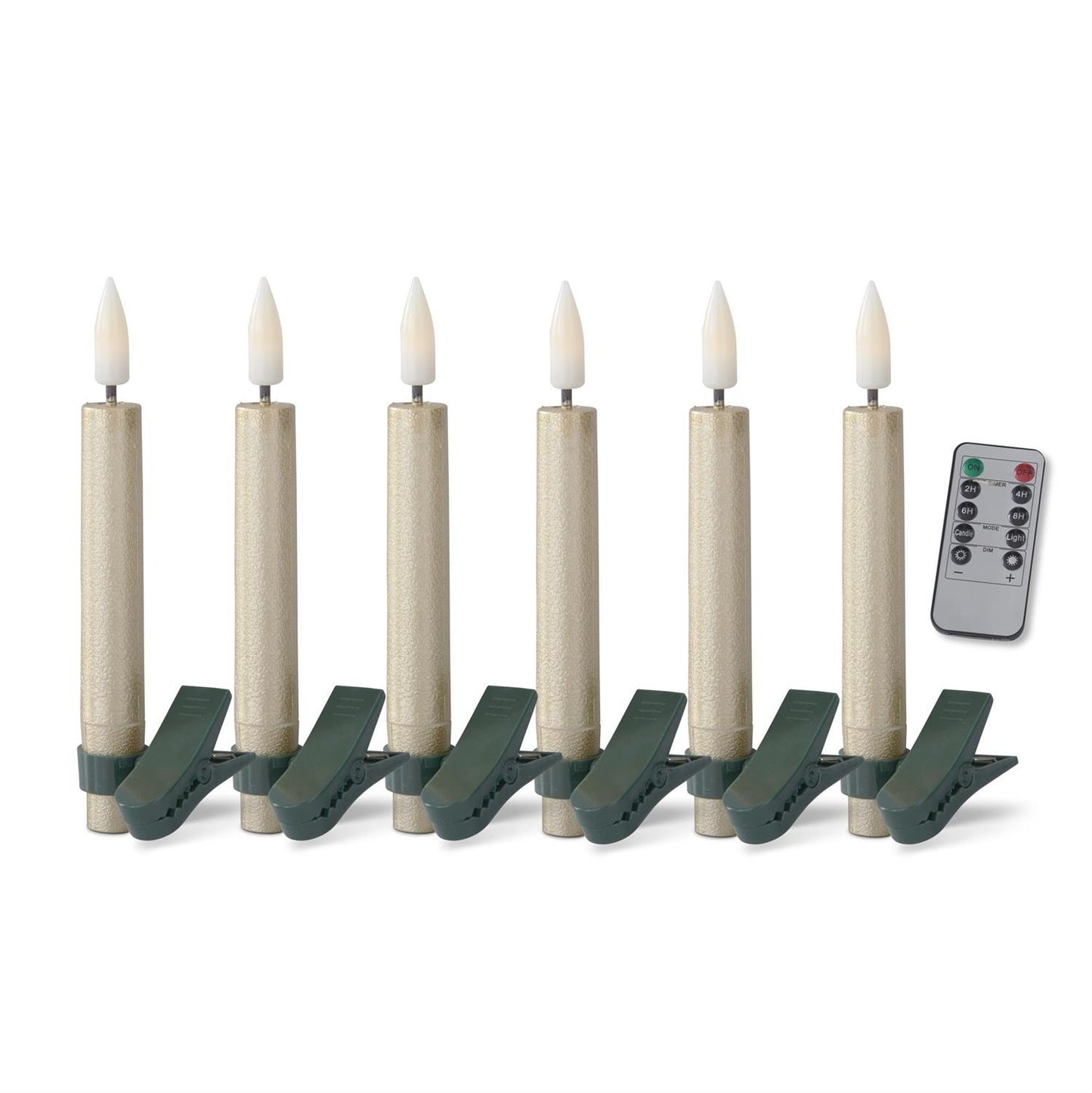 Clip-On LED Candle Tapers