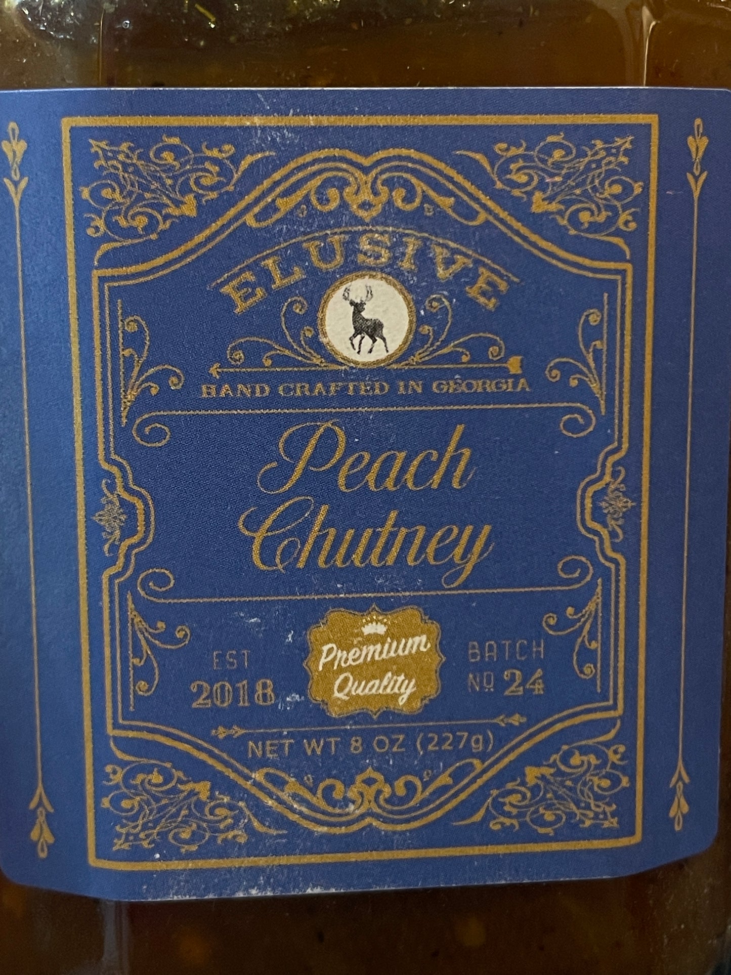 Elusive Jams - Peach Chutney