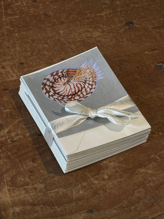 Mini Nautilus Art Card Set (20 pcs.) - Valerie Wall