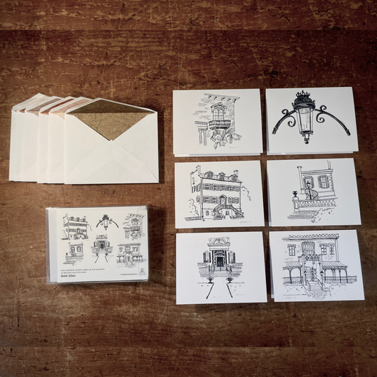 Historic Homes of Savannah - Gift Card Set