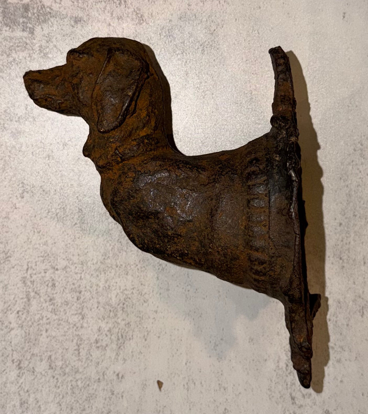 Victorian Cast Iron Dog Wall Hook