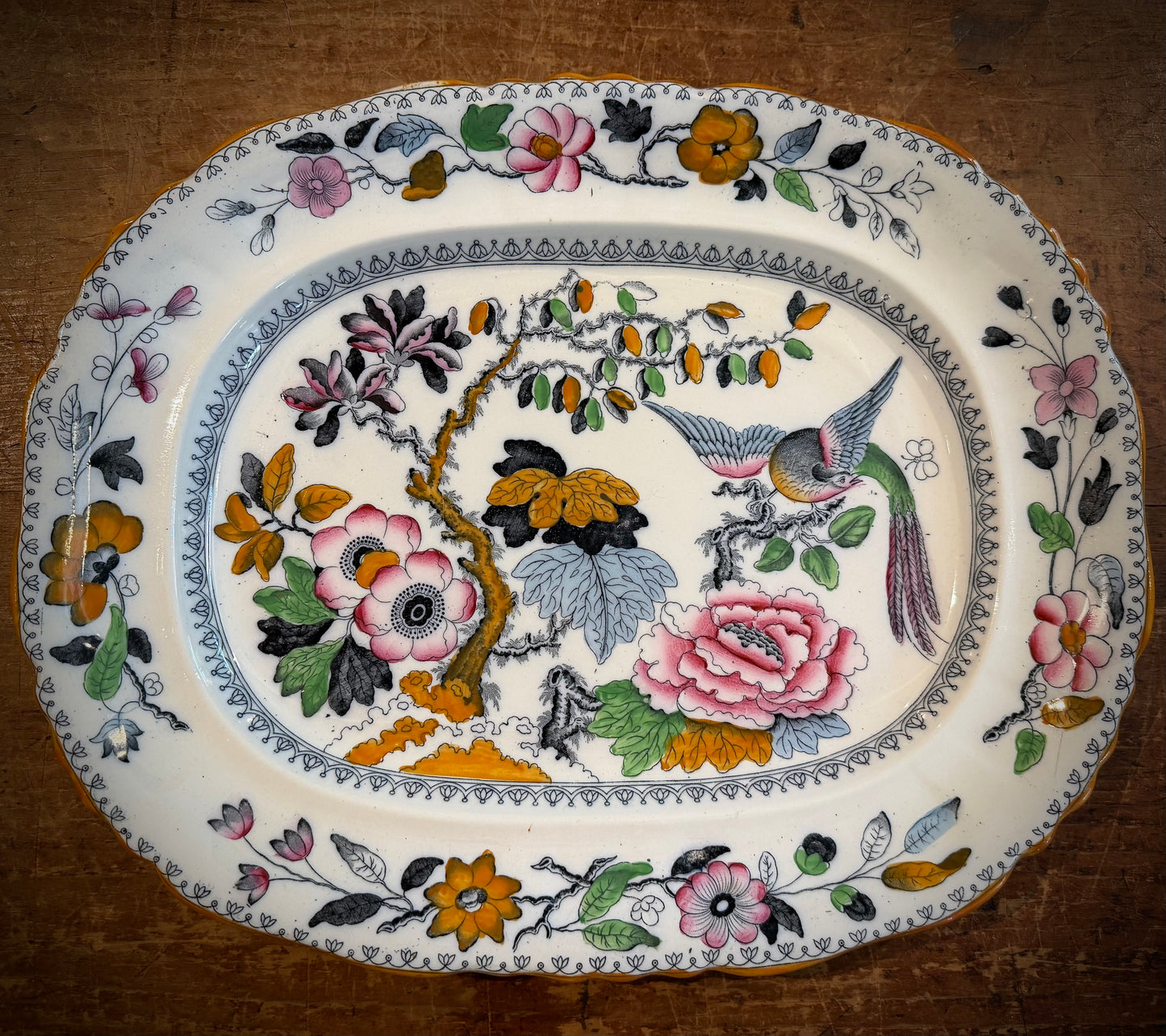 Ashworth Bros Hanley England - Large Platter
