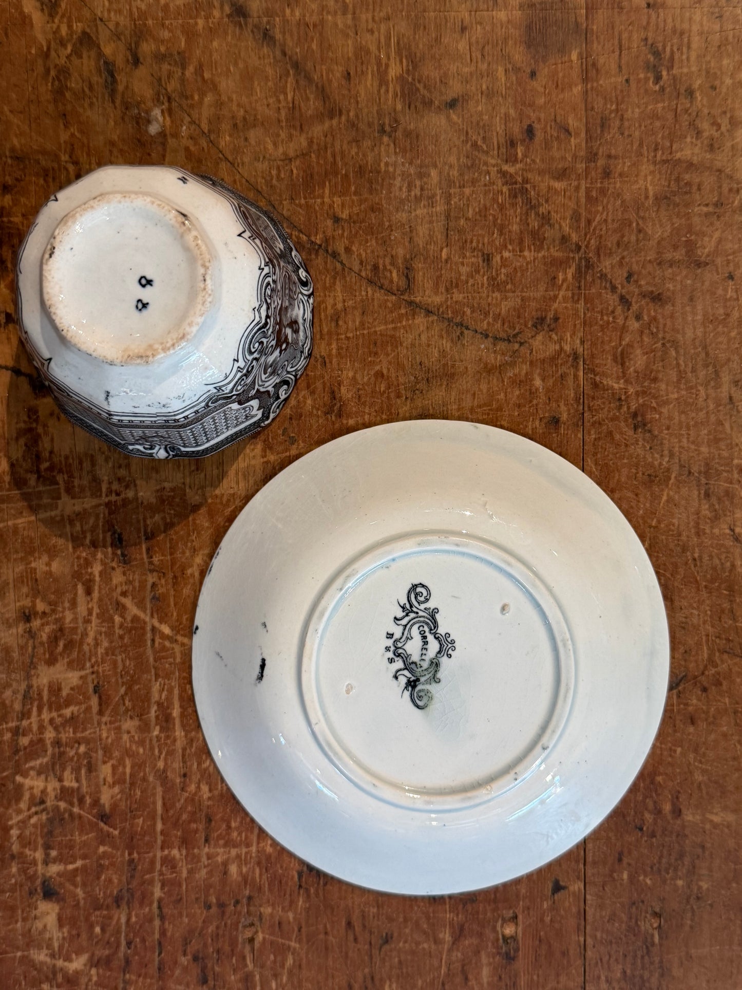 Barker & Sons Corella Teacup & Bowl Saucer
