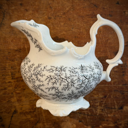 Grainger Transferware Cream Jug