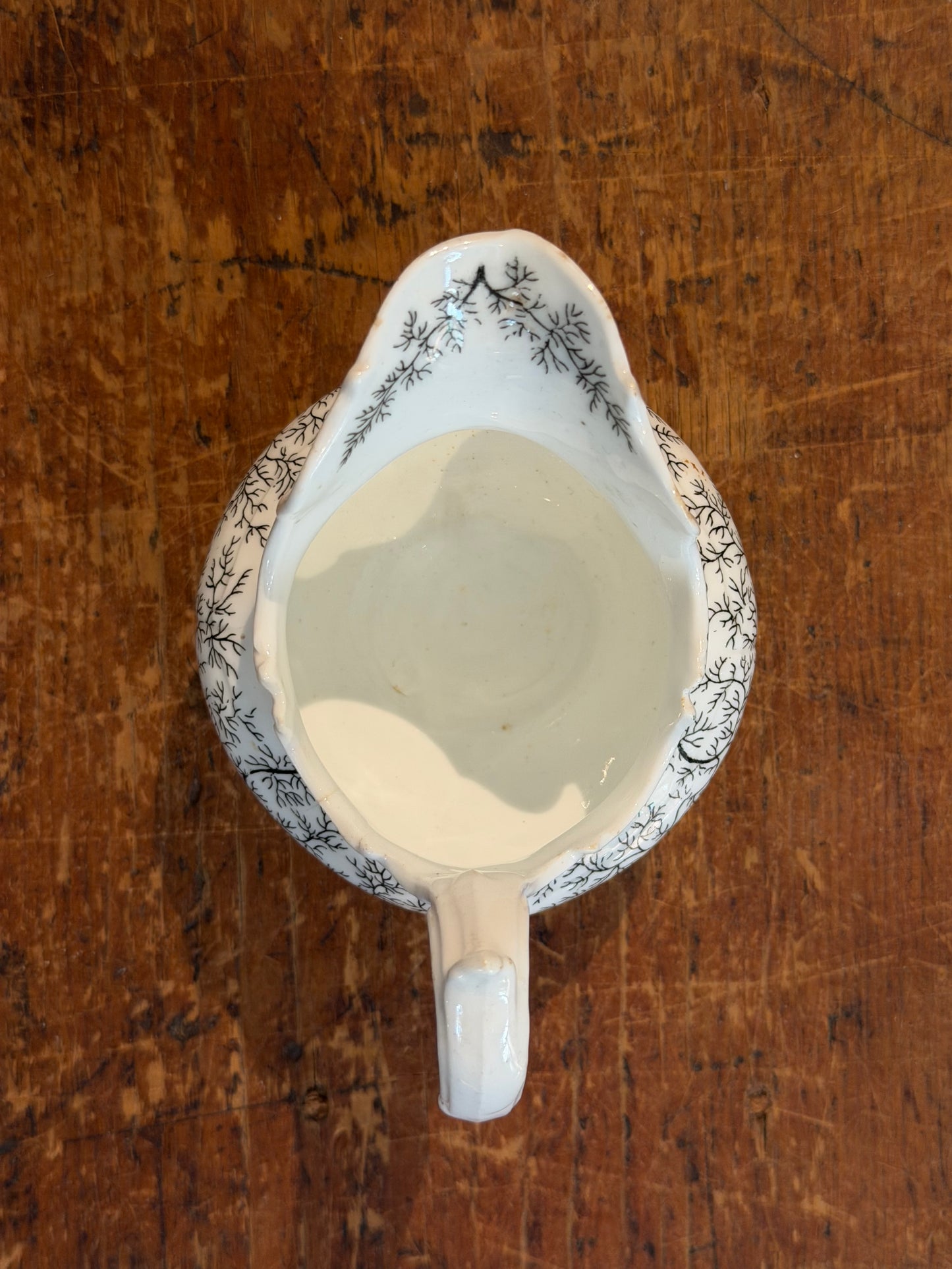 Grainger Transferware Cream Jug
