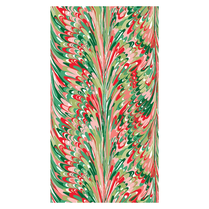 Marbelized Dinner Napkins or Guest Towels