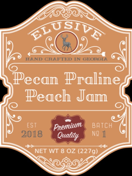 Elusive Jams - Pecan Praline Peach Jam