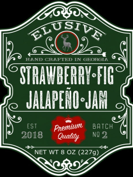 Elusive Jams - Strawberry Fig Jalapeno