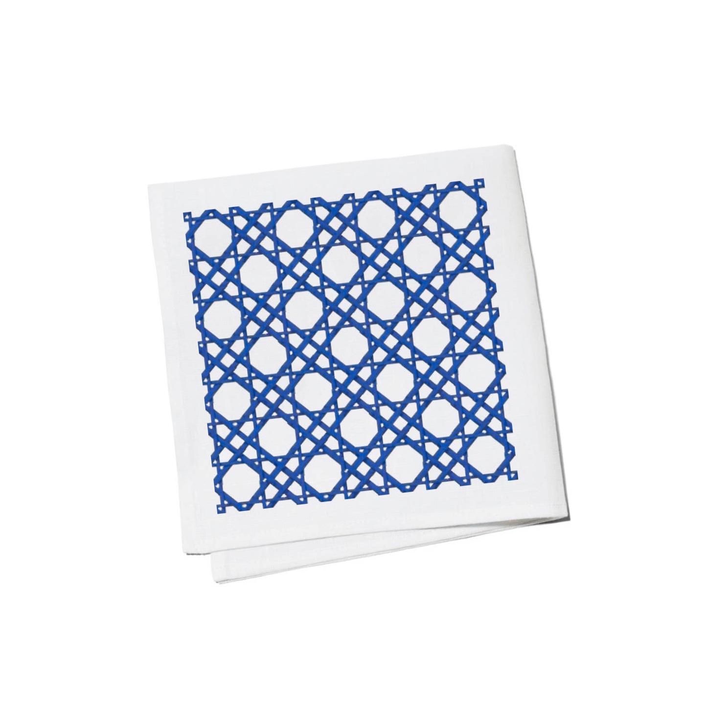 Crossed Cane Cocktail Napkins - set of 4