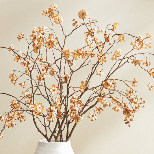 Cherry Blossom Spray - Gold