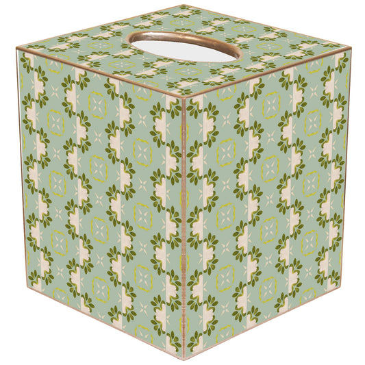 Primrose Blue Tissue Box
