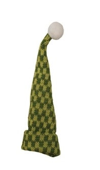 Knit Pom-Pom Toboggan Hat Bottle Topper