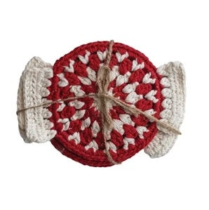 Crocheted Candy Coasters