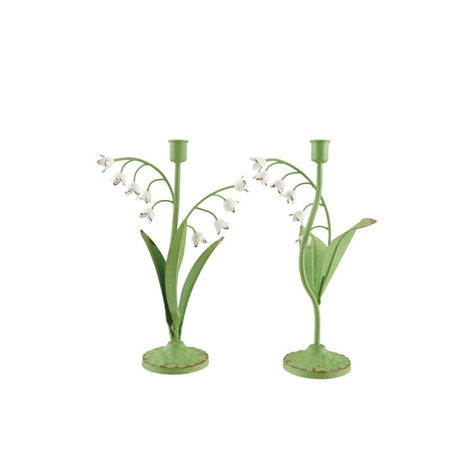 Lily of the Valley Shaped Taper Holder