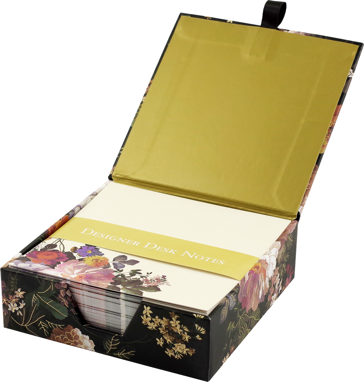 Midnight Floral Desk Notes