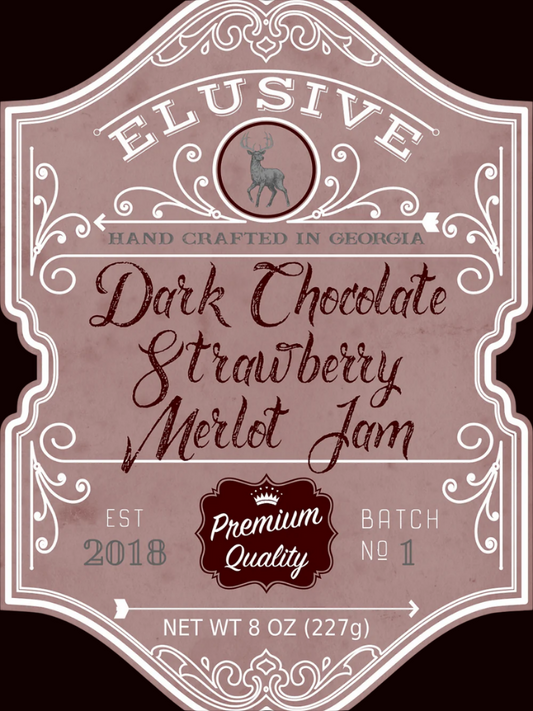 Elusive Jams - Dark Chocolate Strawberry Merlot