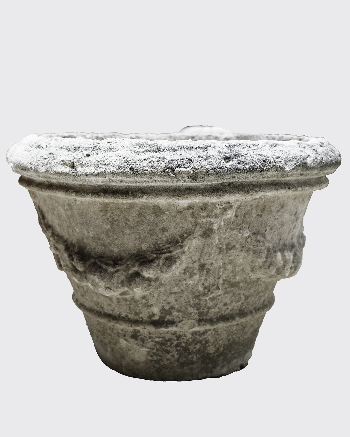 Pair of English Concrete Garden Planters