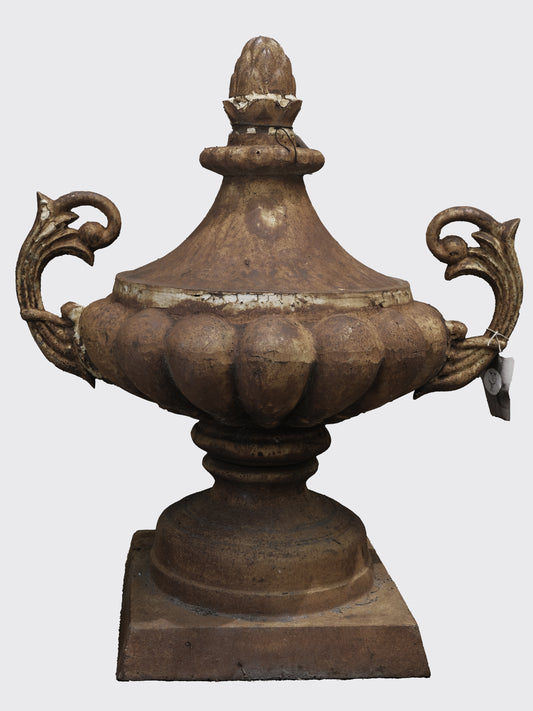 French Cast Iron Garden Finial