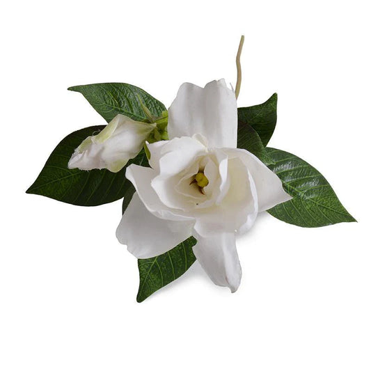Gardenia Flower Spray, 15" - Natural Touch