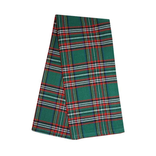 Tartan Green Tea Towel