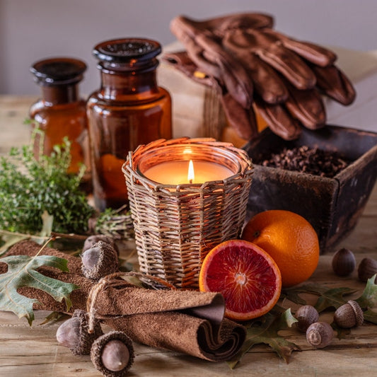 Leather & Oak Candle