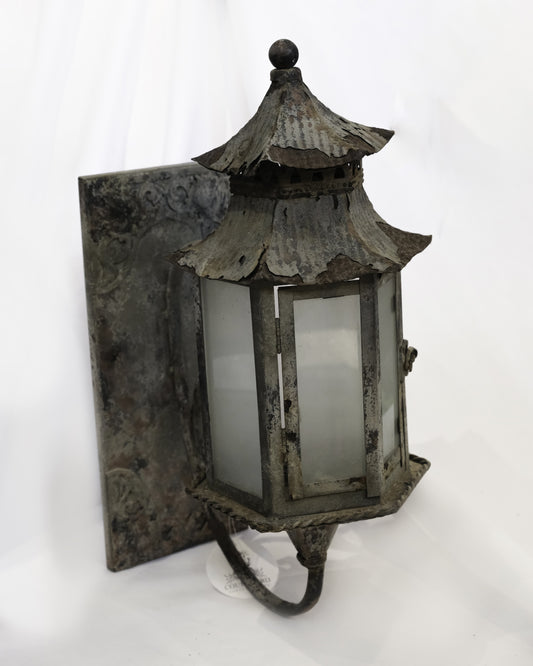 Pagoda Candle Sconce