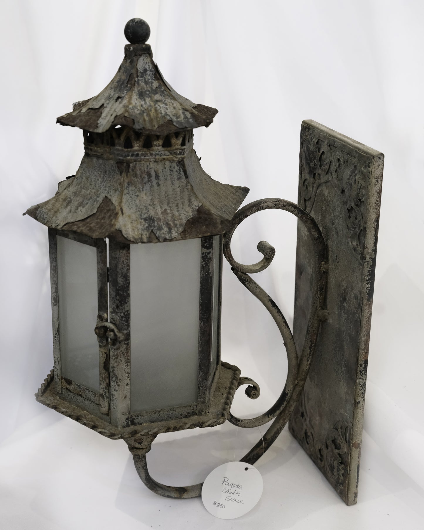 Pagoda Candle Sconce