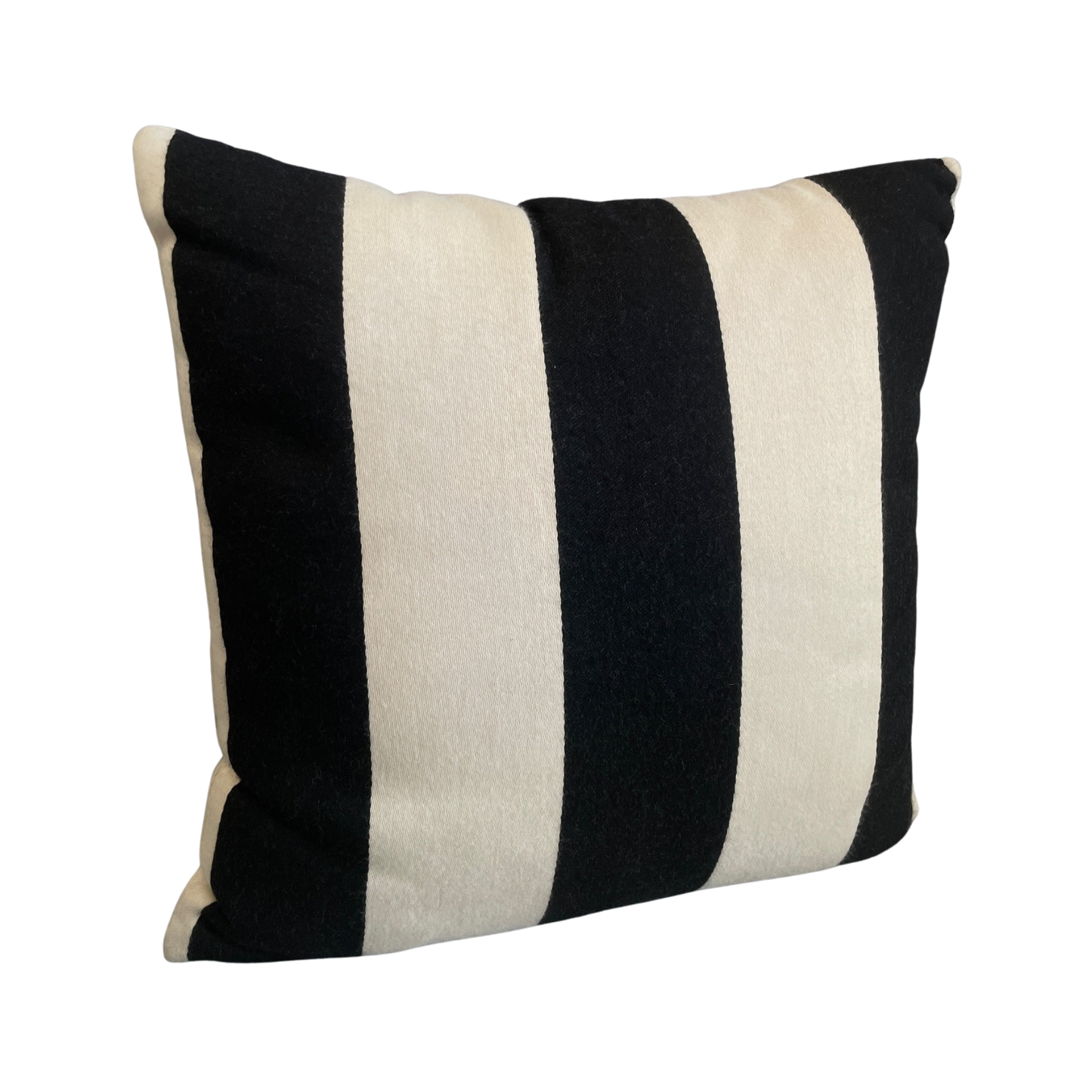 Indoor/Outdoor Pillow - 16" Black & White Stripe