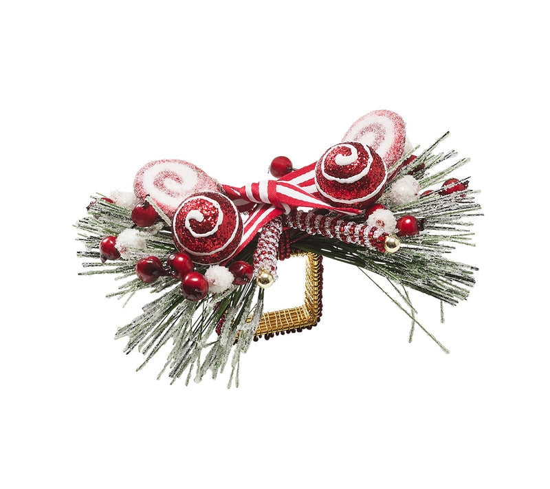 Kim Seybert Winter Holiday Napkin Rings