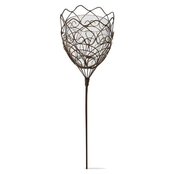 Wire Garden Votive Stake