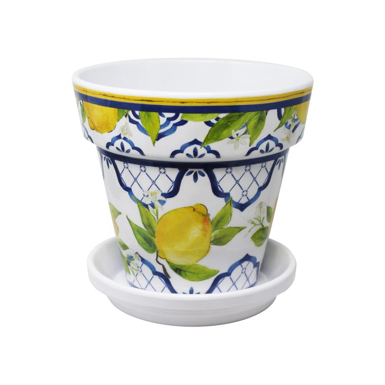 Palermo Flower Pot and Saucer