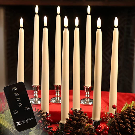 Electric Taper Candle Set